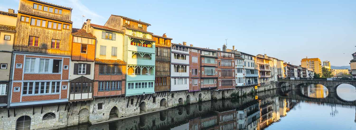 Les berges de l'Agoût  width=