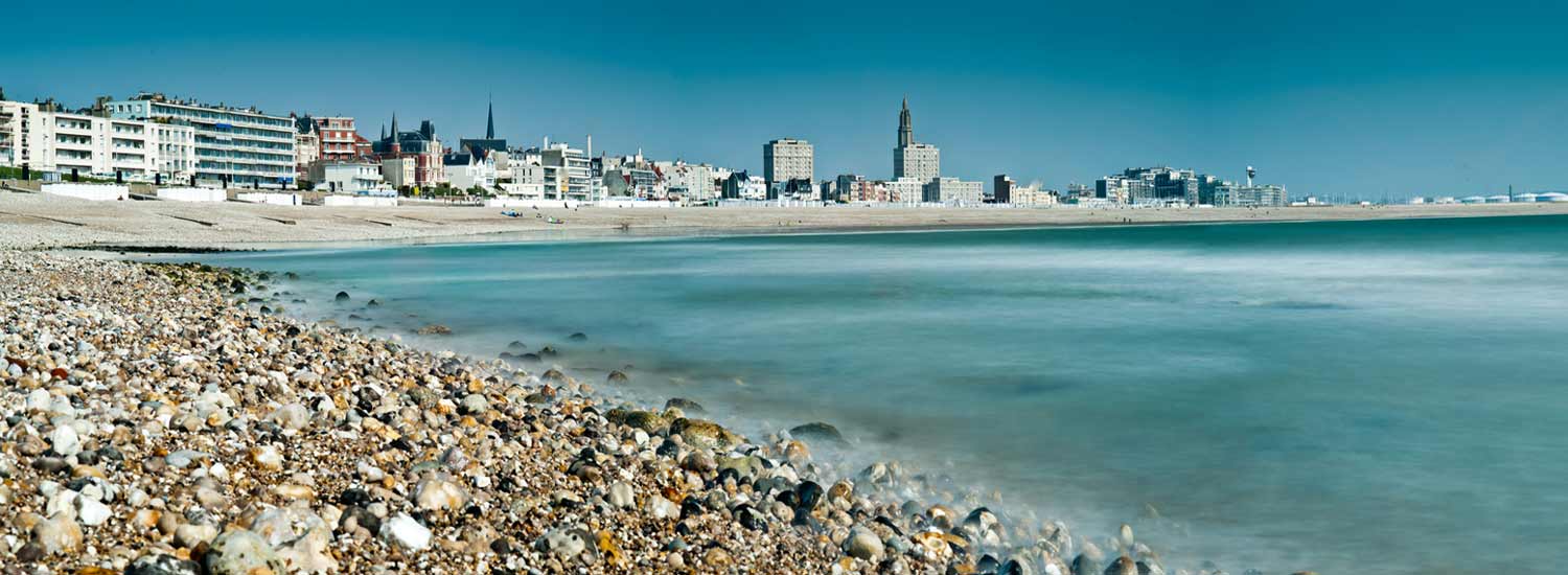 La plage du Havre  width=